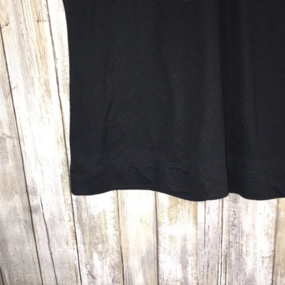 Nike Black V Neck Muscle Tank - Picture 3 of 5